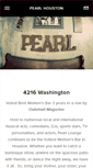 Mobile Screenshot of pearlhouston.com